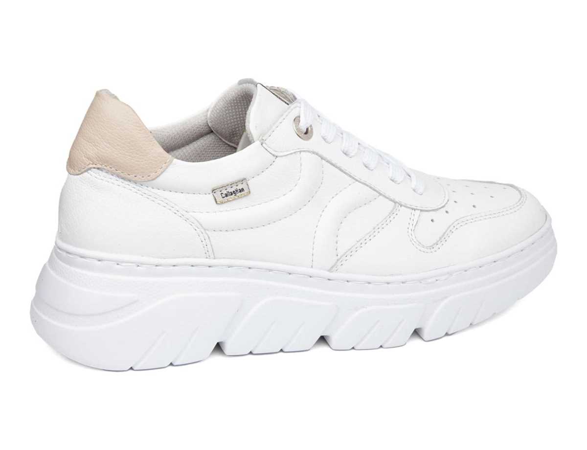 Αθλητικά Παπούτσια flatforms γυναικεια Callaghan 51806 Baccara ασπρα ροζ | QSX1477UO